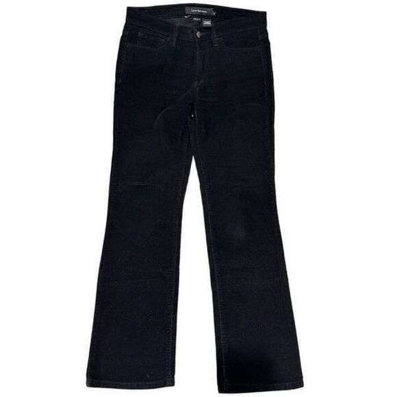 CALVIN KLEIN Jeans Black Corduroy Pants Size 6 A651 - Picture 1 of 9